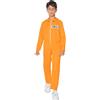 Funidelia | Costume da carcerato per donna e uomo - Ladro, Carcerato, Prigionero, Professioni - Costume per Adulto e accessori per Feste, Carnevale e Halloween - Arancione
