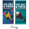 Blumie Shop Set di 2 estensioni Sea Salt Paper Extra Pepper + Extra Salt in Francese + 1 Decap Blumie