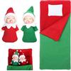 POPOYU 2 Piccolo,Mini Elfo Natale Pupazzo,Baby Bambola Natale Elfi per Ragazzi Compleanno