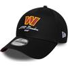 New Era NFL International Games 2026 London 9FORTY - Berretto Sportivo | Unisex, con logo dei Washington Commanders, articolo ufficiale NFL per i partiti europei 2026, chiusura regolabile