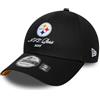 New Era NFL International Games 2026 Paris 9FORTY - Berretto Sportivo | Con logo Pittsburgh Steelers, articolo ufficiale NFL per i partiti europei 2026, chiusura regolabile, look sportivo