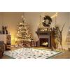 Villeroy & Boch Tappeto di Design Nostalgico, Toy's Delight - Coperta Con Albero di Natale, per Soggiorno, Camera da Letto, Sala da Pranzo, Corridoio, Verde