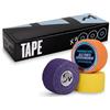 ELITEX TRAINING Premium Tape Extra adesivo Elitex Training - Nastro sportivo professionale | Cross Training, sollevamento pesi, powerlifting e fitness, protezione delle dita resistente al sudore (mix colore, 3)