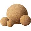 MEIERLE & Söhne Palline in sughero naturale - Palla massaggiante in sughero - Punto trigger e auto-massaggio - Sport rigeneration Yoga Pilates - Versatile (3 pezzi da 3 cm)