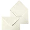 Netuno 20 buste da lettera Avorio a coste B6 12,5x17,5 cm belle ed eleganti | 120g · carta pregiata goffrata per matrimonio, battesimo, comunione, inviti, partecipazioni, cartoline, biglietti e auguri
