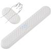EGOSKY - Poggiapolsi per tastiera, ergonomico, con pelle PU e memory foam, comodo supporto per polso per computer portatile, cuscino per tastiera per digitare sollievo dal dolore (bianco)