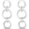 LUXENTER Pendientes acabados en rodio - Sira