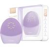 FOREO LUNA 3 plus, spazzola con termodetersione e microcorrente tonificante, pelli sensibili, ultraigienica, massaggio T-Sonic, 16 intensità, 125 usi/carica USB, collegabile all'app, garanzia 2 anni
