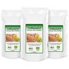 Coffeewell Grüner Bio Kaffee Caffè verde biologico per clisteri (3x 300g) | Per clisteri di caffè - Certificato GMP (Confezione da 3x 300g)