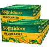 SOGNID ORO Sognid'oro Tisana Regolarità per il Transito Intestinale Infuso con Estratti Naturali di Senna Tarassaco Inulina Camomilla Menta Finocchio - 7 Confezioni da 20 Filtri