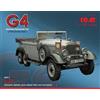 ICM Modellino Macchina G4 (1935 Produzione) Tedesco Personale Car ICM 24011 1/24ème