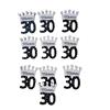 Handmade 30 anni compleanno uomo, Calamita numero 30 in legno personalizzata con nome, idee bomboniere compleanno 30 anni, allestimento e gadget per festa tema 30 anni uomo e donna