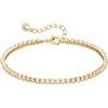 Jenosy Bracciale da donna placcato oro 14 K