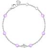 Morellato Bracciale Donna Capsule Collection in Acciaio, Silicone, Cristalli, Collezione SUPERGA