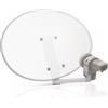 Metronic 498155, 0,7 - 12,75 GHz, 9,75 - 10,6 GHz, 34 dBi, bianco, 520 mm, 400 mm