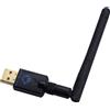 GigaBlue USB WiFi 600Mbit Dual Band Wlan Stick con antenna