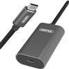 UNITEK Adattatore Unitek USB-C - USB-C grigio (U305A)
