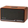 StarTech Altoparlanti da tavolo retrò - Modello S300 - Sistema a 2 vie - Stereo 2.0 - Bluetooth - AirPlay - Telecomando - Colore marrone