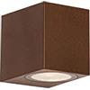 Qazqa baleno - Appliques Moderno - 1 luce - L 6.8 cm - Ruggine - Moderno - Illuminazione esterna