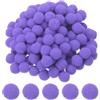 PATIKIL 0.6 Pon Pon Colorati, 500pz Mini Pompon Colorati Decorativi Pompon Piccoli Alta Elasticità Palline Colorate per Cappello Arte Natalizia Fai-Da-Te, Viola