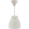 WEB world electronic business Lampadario Sospensione E27 Soffitto Pendente VITEZ Attacco Universale Max 60W Diametro 205mm Lunghezza 650mm - Bianco