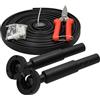 JANDEI - Kit Skyline Nastro per Sospensione Striscia Led con Accessori e Supporti per Fissaggio. Striscia LED non inclusa (5 m)