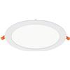 WEB world electronic business Pannello LED Rotondo 24W 2400 Lumen Luce Fredda 6000K Diametro 295mm Design Sottile Non Dimmerabile - Bianco