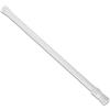 Gunwon 1 asta per tende a rete estensibile, regolabile, senza trapano, asta telescopica a molla corta, asta per armadio per piccole finestre, librerie, bagno, 30-50 cm