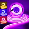 SUBOSI 5M Wifi 24V COB Striscia LED RGB+Bianco caldo Senza alimentazione elettrica, 784LEDs/m Striscia LED dimmerabile Multicolore Senza alimentazione elettrica LED Nastro Striscia Luminosa LED COB Strip