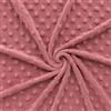 Generico Tessuto pile al metro 100 cm x 150 cm, tessuto pile goffrato, tessuti al metro, tessuti per cucire, tessuti e stoffe, stoffa per cucito (Rosa antico)