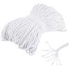 PH PandaHall 100m Corda di Cotone Macramè 5mm Filo di Cotone per Uncinetto, Cordoncino per Macramè Bianco Naturale per Lavori Artigianali Arazzi Cucito Cuscini Maglieria Decorazioni