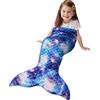 Catalonia Classy Coperta a forma di sirena, in pile, idea regalo per ragazze e bambini