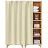 NEPHRA Tendina Sottolavello Cucina Autoadesivo in Flanella e Tende Scorrevoli per Armadi con Binario Scorrevole, per Armadio Camera da Letto Soggiorno Bagno (L × A)(Solid color,120 x 70 cm)