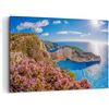 ARTTOR Stampe da Parete Moderne 100x70 cm Quadro su Tela Paesaggi Natura - 3741 | Mare Estate Fiore Quadro Decorativo Grande 1 pezzo Soggiorno Camera da Letto Arte da Parete Decorazione da Parete ARTTOR