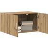 vidaXL Armadietto a Muro Rovere Artigianale 70 x 42.5 x 40 cm, Arredamento per Sala da Pranzo, Buffet Rustico, Mobile in Legno, Perfetto per Incontri e ingressi!