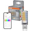 OSRAM Smart+ WiFi PIN G9 3,5W 827, bianco sintonizzabile 2700-6500K, 320 lm, 20.000 ore, compatibile con Alexa e Google,5-Pack