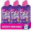 Fabuloso Ammorbidente Concentrato Profumato Magnolia & Lavanda 1L | Fragranza che Dura per Settimane* | Fragranza Attivata dal Movimento | Rende i Capi Più Facili da Stirare** | 45 Lavaggi