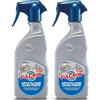 FULCRON - Bagno Azione Totale, Rimuove Calcare e Residui di Sapone, 500ml (Confezione da 2)