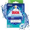 Duck Fresh Discs Blue- Base per Dischi Gel Igienizzanti WC, Colora l'acqua di blu ad ogni risciacquo - Confezione da 2 Applicatore e 6 Dischetti