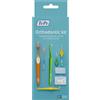TePe Orthodontic Kit, 10 Prodotti per Pulire Apparecchio Fisso | Strumenti per la pulizia, Ideali per rimuovere la placca dai denti, Kit dentale con cera ortodontica