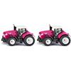 Siku 1106, Mauly X540, Metallo,Plastica, Rosa, (Confezione da 2)