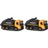 Majorette Volvo Construction - Veicolo in Metallo Die-Cast (1 Modello Assortito), 212057283, dai 3 anni (Confezione da 2)