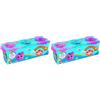 DIDO' DIDÒ, Pasta per Giocare Glitter, Barattoli, Colori Assortiti, 3pz x 220g (Confezione da 2)