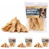 Flamingo snack per cani - bastoncini per cani - pelle di testa di bufalo 25cm 200g - snack naturale - senza glutine - senza additivi (Confezione da 4)
