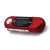 Lafeier Mini lettore MP3 USB 2.0 piccolo flash drive multi-lingua LCD musica con jack audio da 3,5 mm spegnimento automatico (C)