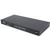 INTELLINET NETWORK SOLUTIONS Intellinet Gigabit Ethernet Poe+ Switch With 2 Sfp Ports And Lcd Screen - Switch - Nicht Verwaltet - 16 X 10/100/1000 (poe+) + 2 X Gigabit Sfp - Desk