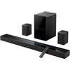 TCL Q85H 7.1.4 ch soundbar per TV, 860 Watt, Home theater, Cinema Surround, Sound Expansion, Dolby Atmos, DTS:X, HDMI eARC, Bluetooth 5.1, un telecomando, USB, Ottico, Premium Design