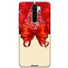Mixroom - Cover Custodia Back Case In TPU Silicone Morbido Per Xiaomi Redmi Note 8 PRO Fantasia Fiocco E Albero Di Natalizie U869