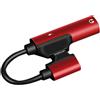 Generico Adattatore Jack and Charger - Adattatore auricolare Stereo Sound | Carica rapida con la migliore esperienza di ascolto. | Dispositivi USB 'adattatore auricolare Digital Audio