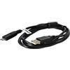 vhbw Cavo USB compatibile con Panasonic Lumix DMC-GH1, DMC-GF2K, DMC-GH2, DMC-GH2H, DMC-GH2K fotocamera, camcorder - cavo dati, 145 cm